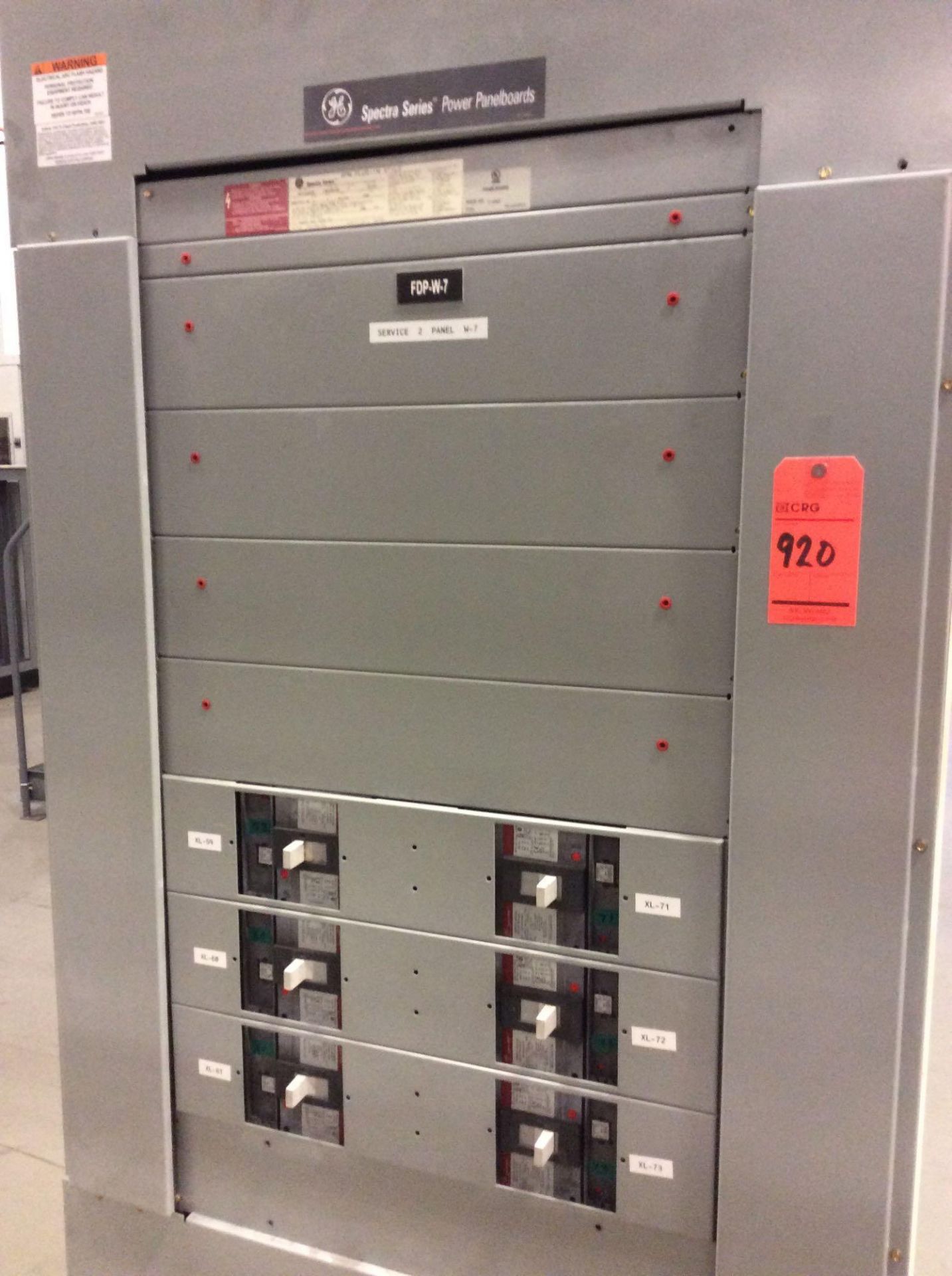 Lot of (8) GE Spectra Series power panel boards with asst circuit breakers (LOCATED IN BATAVIA) - Image 14 of 17