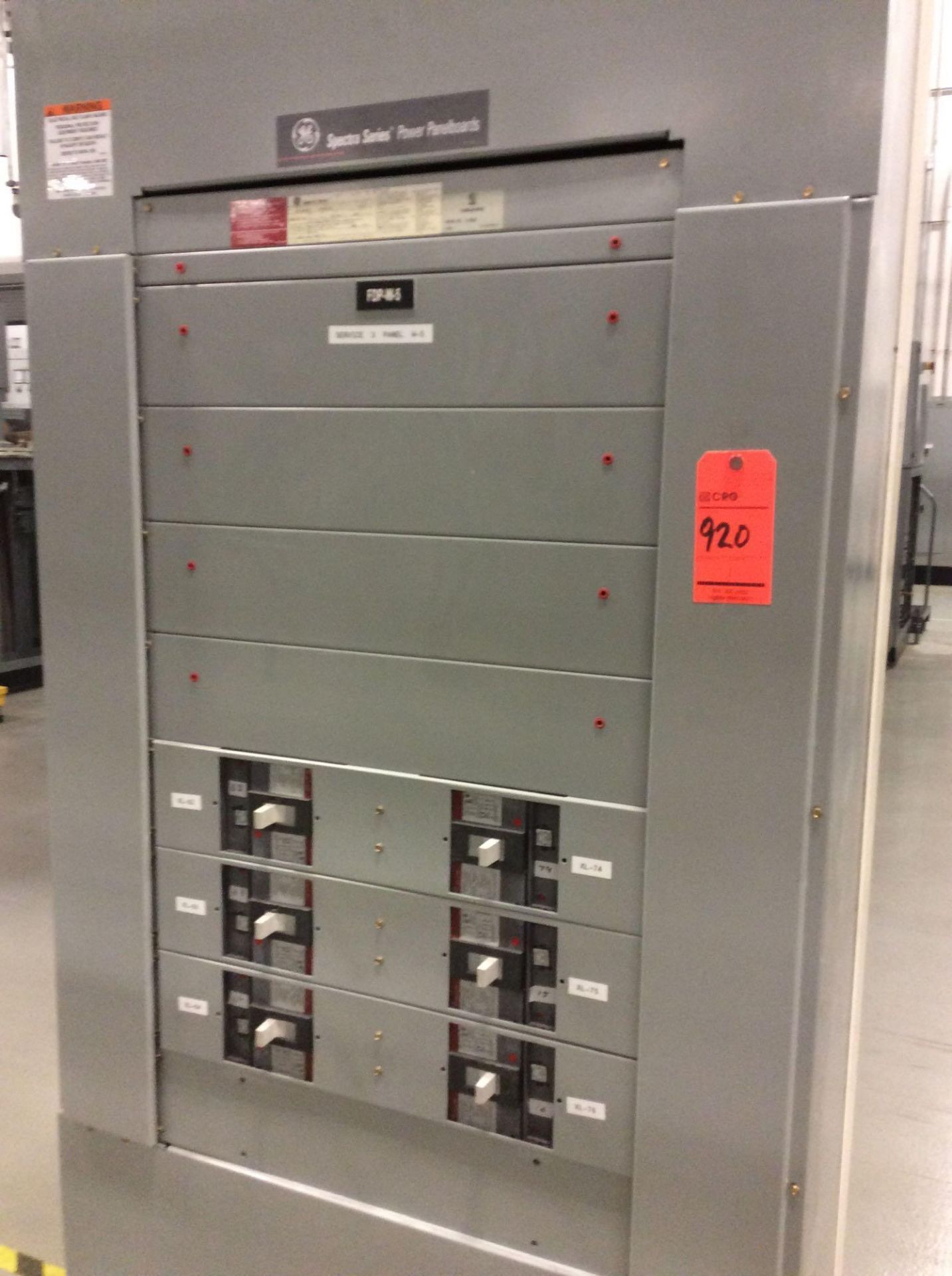 Lot of (8) GE Spectra Series power panel boards with asst circuit breakers (LOCATED IN BATAVIA) - Image 10 of 17