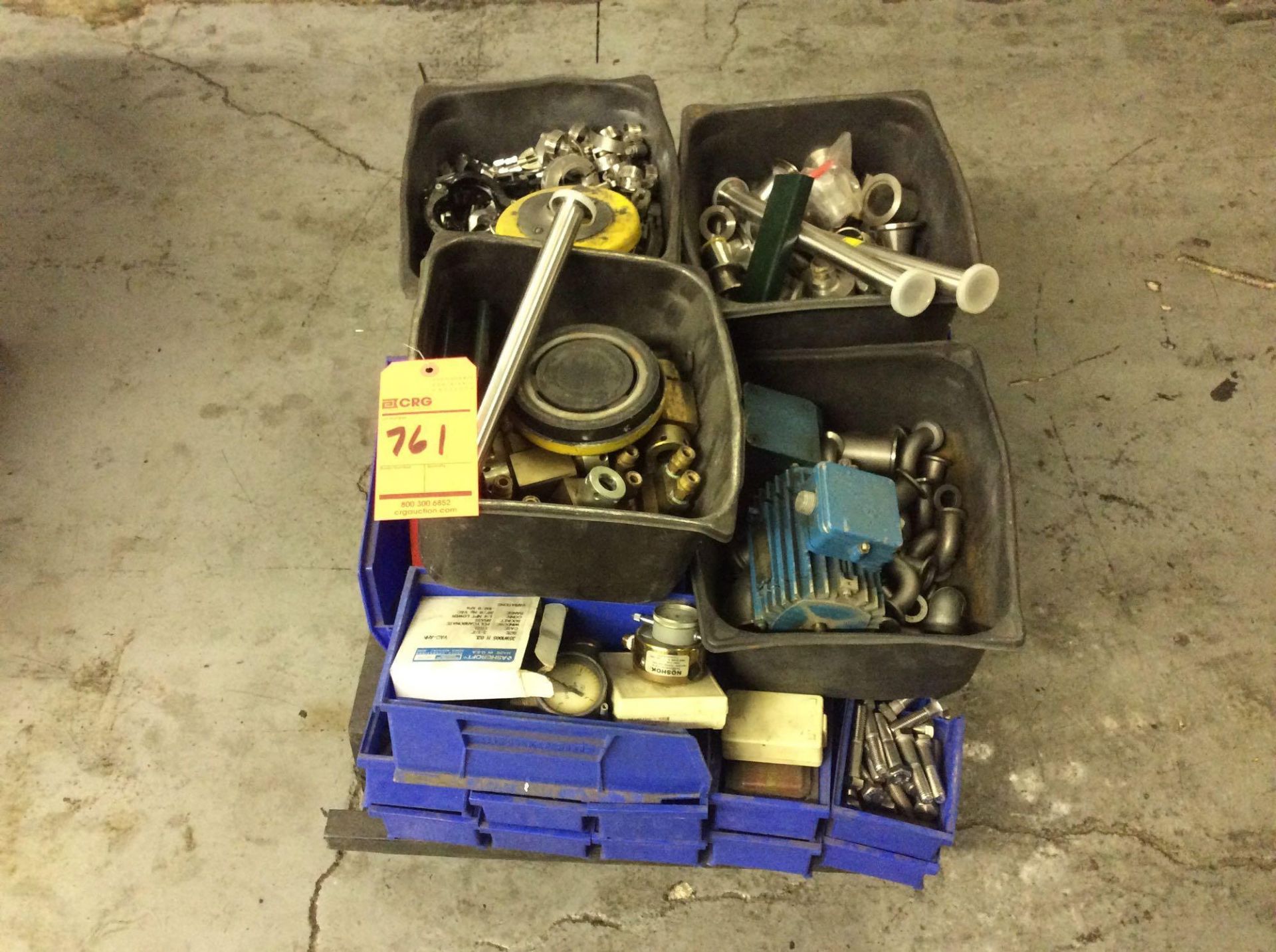 Lot of asst furnace parts, including filters, foot pads, Airserco vacuum gauges, Sola battery backup - Image 4 of 10