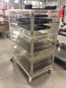 Cleatech portable laboratory tray rack (LOCATED IN BATAVIA)