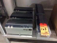 Lot of (5) EGS SOLA heavy duty power supplies, mn SDU 500-5