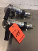 Lot of (2) ARO pneumatic cutter grinders, mn R-3440, 11000 rpm