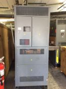 Warner Power 110 kw total SCR controlled DC power supply 480 volt input, 7000 A output