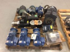 Lot of (18) asst motors and pumps (LOCATED IN BATAVIA)