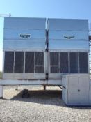 Evapco cooling tower, mn AT 224-218, sn 10-386851with controls - located on roof - (LOCATED IN BATA