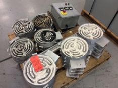 Lot of diffusion pump heaters (LOCATED IN BATAVIA)