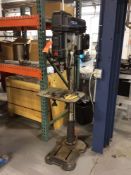 Delta 18" pedestal drill press, mn 18-900L, 3/4 hp 1 phase, variable speed 170-3000 rpm