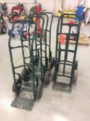 Lot of asst hand trucks and tank carts (LOCATED IN BATAVIA)