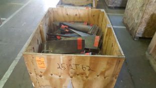 Lot of 50 pieces blades, PN 2512862-001-04, alloy 750, 32 # per piece, 1600# total.