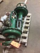 Lot of two assorted Fisher valve actuators. 1st: type 667, serial no 16233624, 2nd: type 667, serial