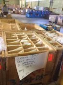 One set of 51 pic, Siemens 501D5, row 4 blades, PN 1278E98G01; and 1722D15006, alloy 750X, 3 crates,