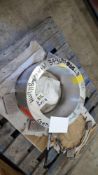 One forged GE 4013709-35-1P40 metal ring, 718 plus alloy, 18 x 14.5 x 9.25", 343 #, certs included.