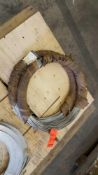 Lot of two coils SS wire, SS 201, 50 # per, 100 # total.