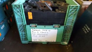 One set of 32 pieces, Siemens 501 FG, row 1 vanes, PN 2372J10G01, alloy HS 25, 2 crates, 960 lbs tot