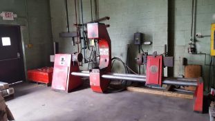 WRG Gleason Process Sub Arc crankshaft Welder with controls