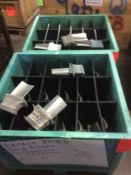 Lot of 95 pieces, Siemens 501BD, row 1 blades, PN 7834D47001, 1721D87006, alloy Rene 41, 2 crates, 9