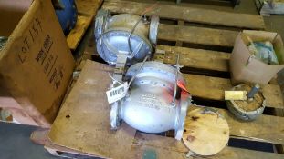 Lot of two Meyrex valves,