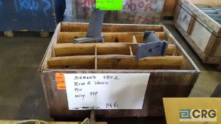 Lot of 14 pieces, Siemens V84.2, row 2 vanes, alloy 939, 16 lbs per piece, 224 lbs total.