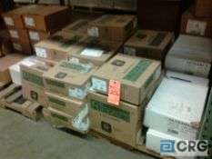 Lot of (51) cases asst can liners/trash bags, on 2 pallets