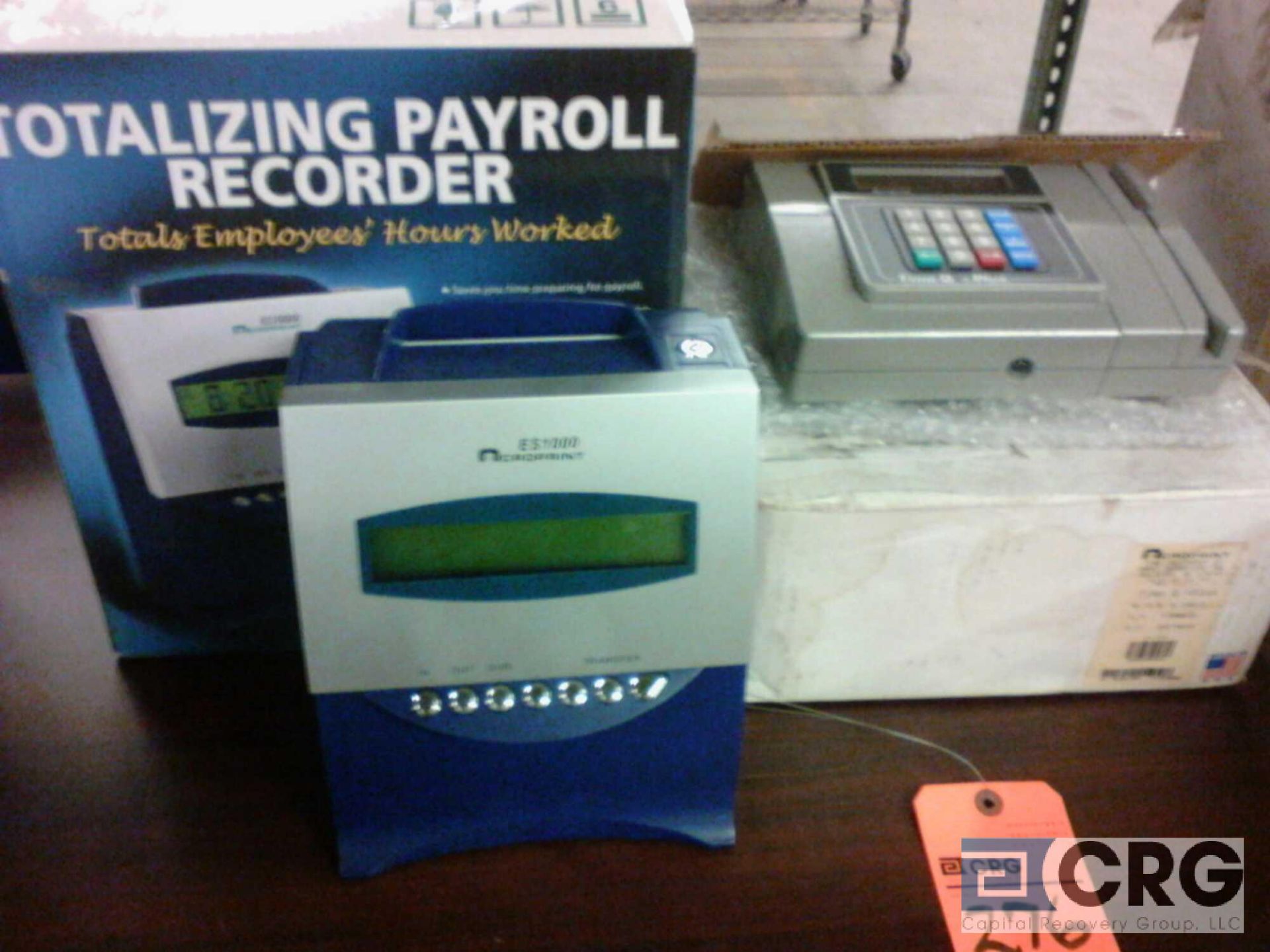 Lot of (3) Acroprint time clocks, includes models ES1000, Time Q +Plus, and a biometric - Image 2 of 2