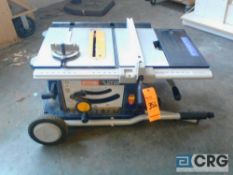 Ryobi 10" portable table saw