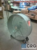 Lot of (2) drum fans, 38" diameter