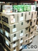 Lot of (79) cases of Keurig K-cup tea and coffee, asst flavors, 4 boxes per case