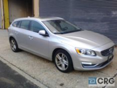 2015 Volvo V60 T5 wagon, 4-cyl, automatic, leather interior, pw, pl, pm, tilt, cruise, sunroof, 34,