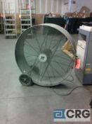 Lot of (2) drum fans, 44" diameter