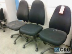 Lot of (9) asst office chairs