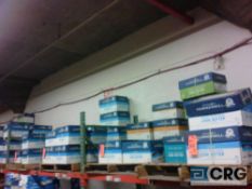 Lot of (98) cases asst Hammermill/other office paper - asst sizes/weights/colors, on nine pallets