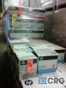 Lot of (77) cases HP 8.5" x 11" white office paper - includes (46) cases ultra white, 20-lb, 96