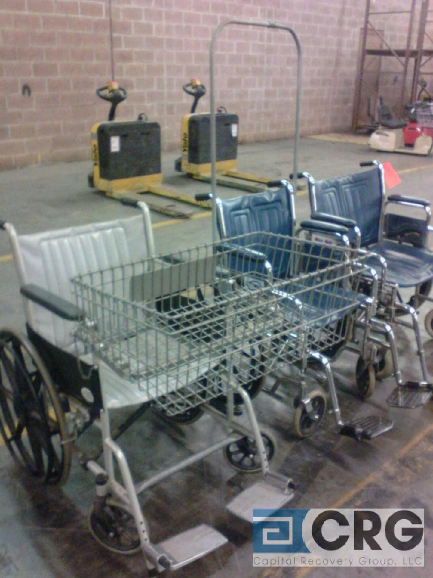 Lot of (3) asst wheelchairs, small, medium and wide widths - Image 2 of 2