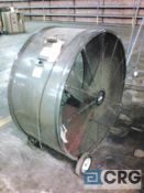 Heat Buster m/n tpc4213 drum fan, 1/2 hp, 42" diameter