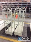 Lot of (2) 5' U-boat carts