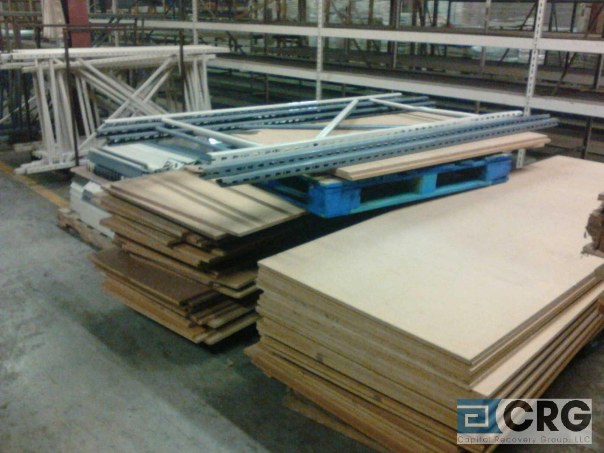 Lot of (30+) sections of adjustable bulk storage racking, 32"/36" widths x 8' length x various - Image 2 of 4