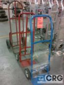 Lot of (3) asst 2-wheel hand trucks