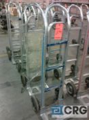 Lot of (5) Magliner aluminum 2-wheel hand trucks