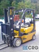 2008 Yale 4500 lb LPG Forklift, 5660 hrs m/nGLC050VXNVSE085, s/n A910V08661D, 189" lift, 3-stage