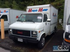 1996 GMC 3500 10' box truck vin #1GDGG31K9TF852310, 130,745 miles, AT, 5.7 litre engine, vinyl