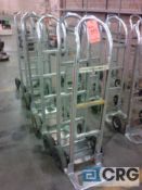 Lot of (6) Magliner aluminum 2-wheel hand trucks