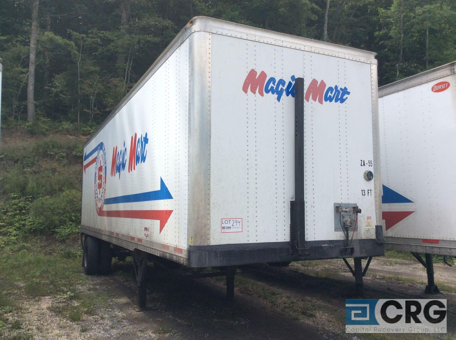 2006 Wabash 32' S/A trailer, roll up door, VIN #1JJV321W16L029002, ZA-55