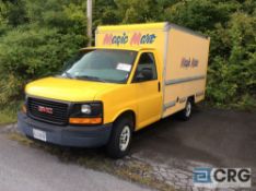 2004 GMC 10' box truck vin # 1GDGG31V141906613, 130,745 miles, AT, 5.7 litre engine, vinyl interior,