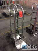 Lot of (2) Magliner 500 lb cap 2- wheel solid tire hand trucks