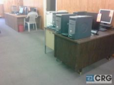 Office furniture within the production/design area (excluding conference table and chairs) - tables,