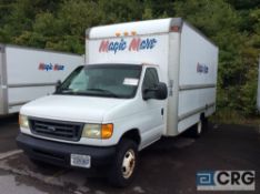 2003 FORD 15' box truck vin #1FDWE35L53HB03335, 68,457 miles, AT, 5.4 litre engine, S/A, dual rears,