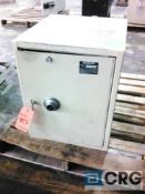 Allied-Gary 1-door safe - with combination - approx 22" x 23" x 27" tall