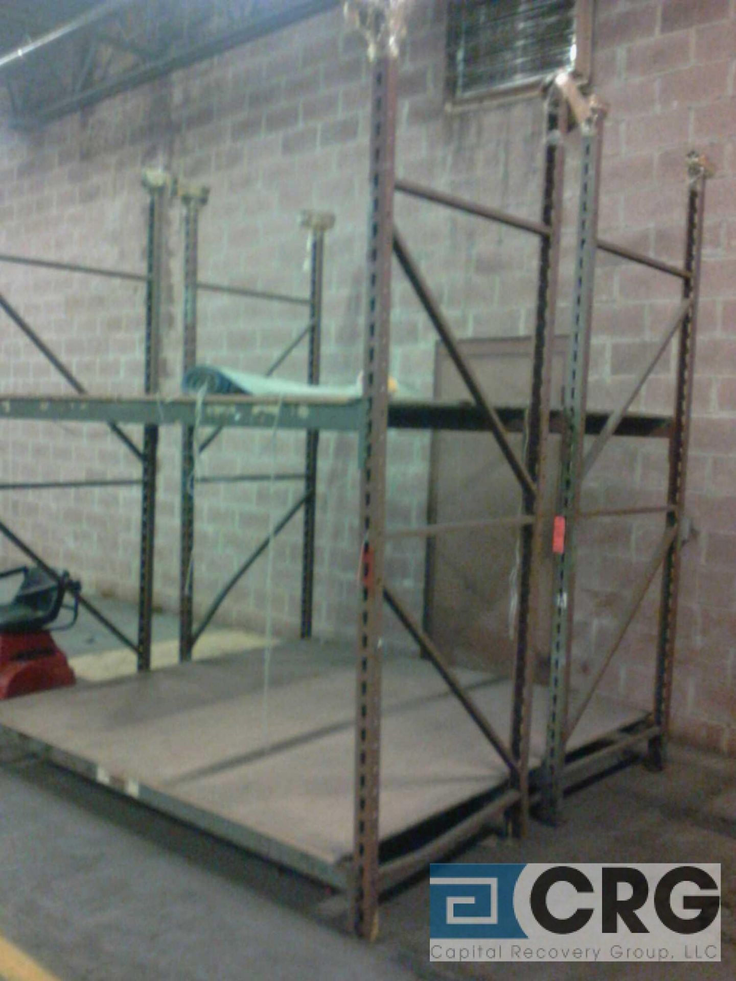 Lot of (10) sections of 8' x 4' x 10' tall adjustable storage rack - Image 2 of 2