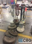 Lot of (4) Advance floor buffers