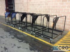 Lot of (4) Winholt mattress carts